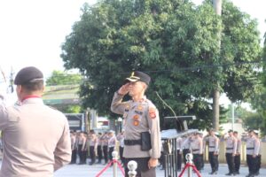 WAKA POLRES MAJALENGKA PIMPIN APEL KESADARAN NASIONAL 17 APRIL 2026